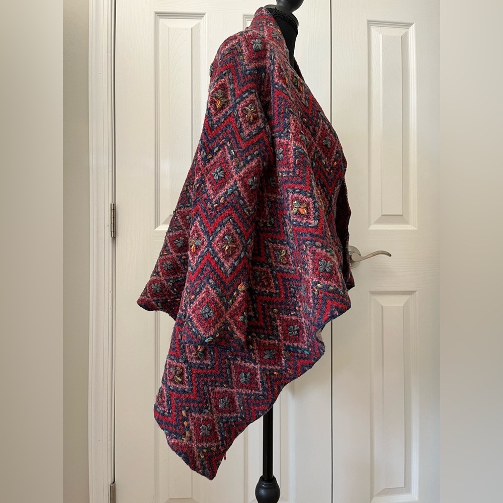 Anthropologie Sleeping on Snow Wool Blend Cardigan Size S - Picture 2 of 12